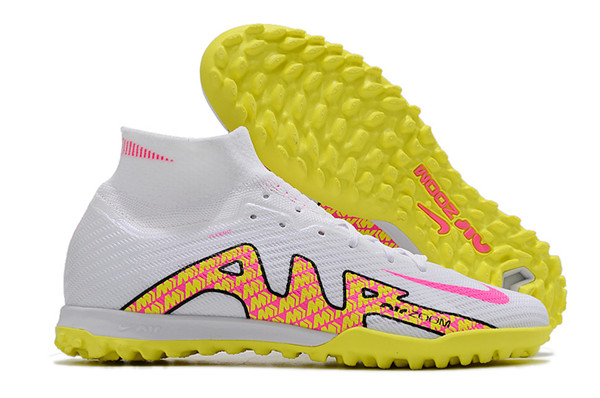 Men's Air Zoom Mercurial Vapor XV Elite FG White Soccor Shoes 003 Men's Air Zoom Mercurial Vapor XV Elite FG White Soccor Shoes 003